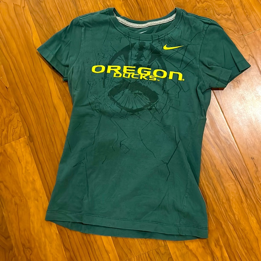 green oregon ducks football t shirt